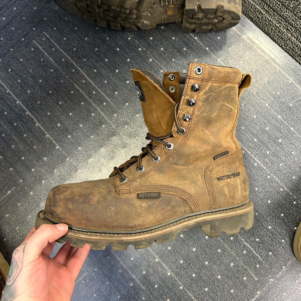 Jacksons waterproof safety toe work boots